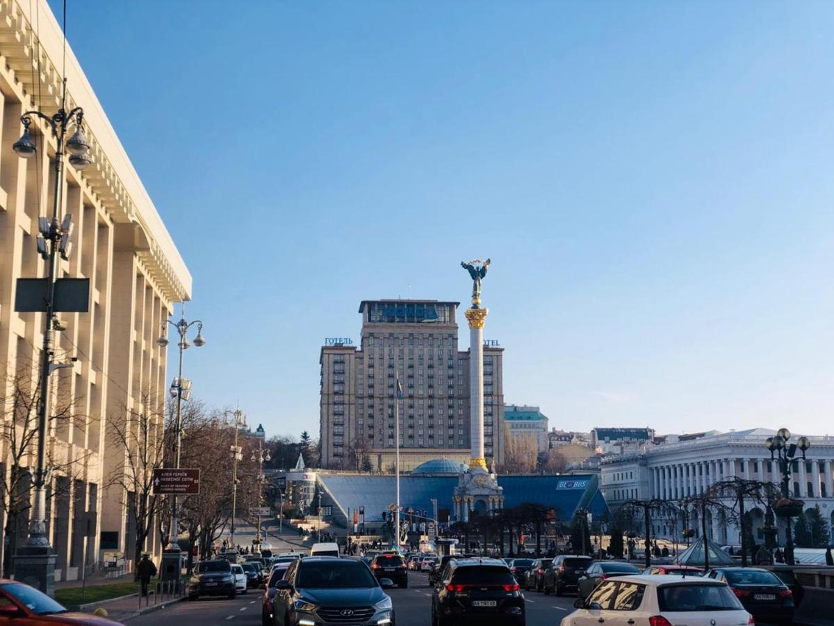 Amazing View Of Maydan! Apartment Kyiv Exterior photo